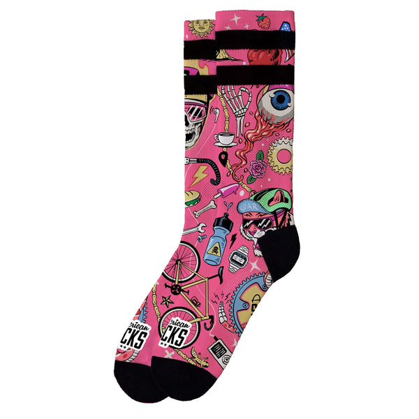 American Socks Cycling Beast - Mid High Socks
