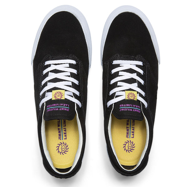 Lakai Wilkins VLK Skate Shoes - Black - Skatewarehouse.co.uk