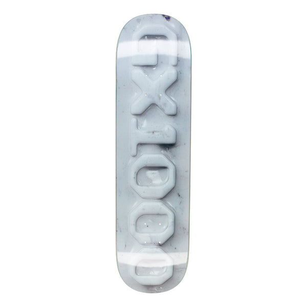 Ceramic OG Logo - White Skateboard Deck - 8.25