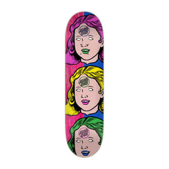 Santa Cruz Team Possessed Head FeelBase Skateboard Deck - 8.0" - Skatewarehouse.co.uk
