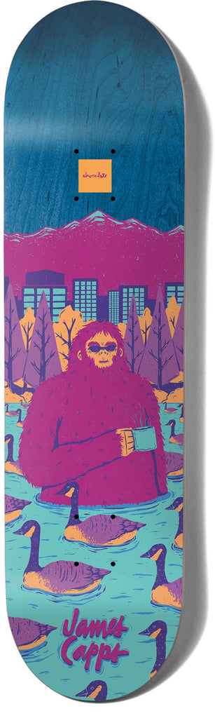 Chocolate Sasquatch James Capps Skateboard Deck - 8.375"