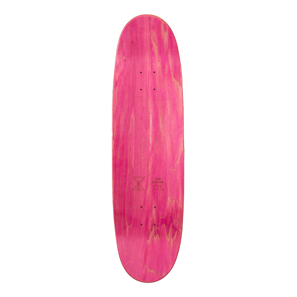 Sour Solution 'Caccacino' (Egg Shape) Skateboard Deck - 8.75