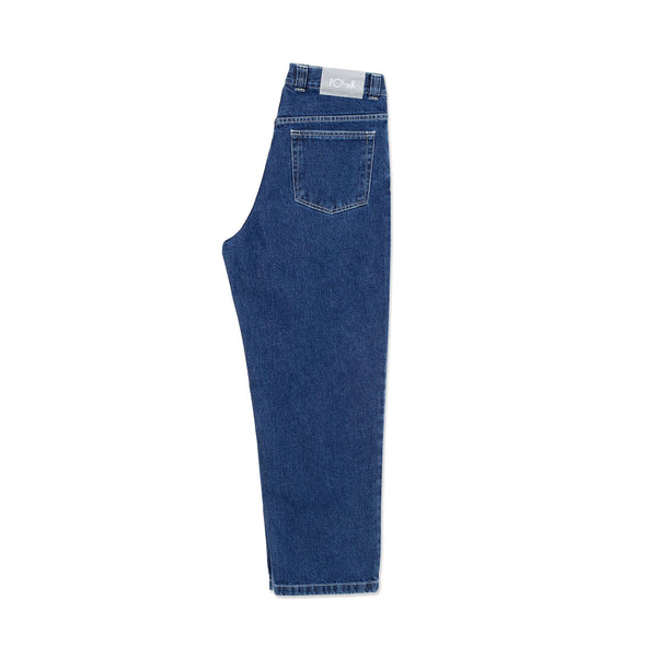 Polar Skate Co 93 Pants (Dark Blue w / White Stitching)