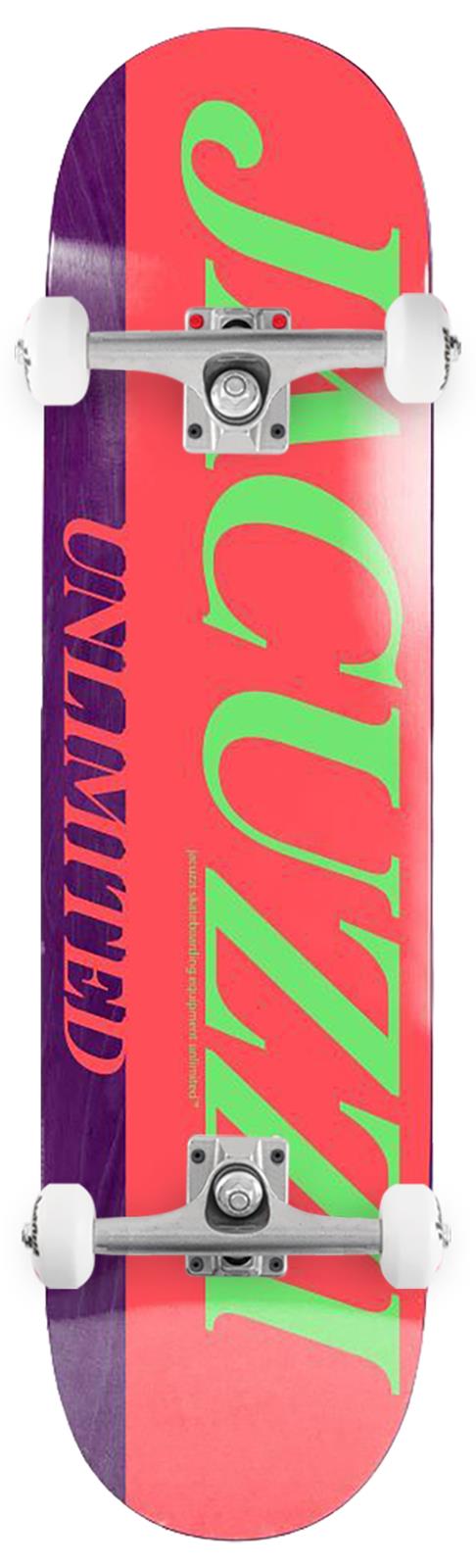 Jacuzzi Unlimited Flavor EX7 Red/Purple x Venom Custom Complete Skateboard - 8.0