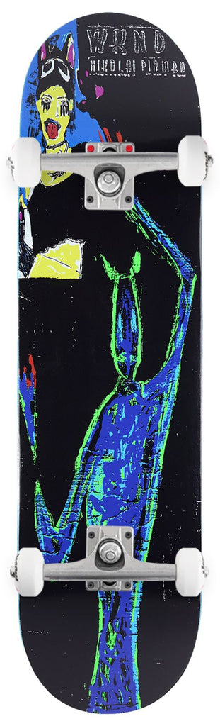 WKND 'SD3' Nikolai Piombo Black (MC) x Venom Custom Complete Skateboard - 8.25"