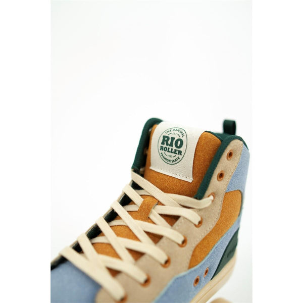Rio Roller Beats Quad Skates - Blue / Tan