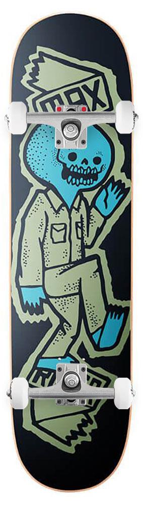 Roger Banner Max Taylor High Concave Square Roger x Venom Custom Complete Skateboard - 8.25" - Skatewarehouse.co.uk