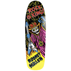 World Industries Rodney Mullen Rock is King EX7 Black Skateboard Deck - 9.625"