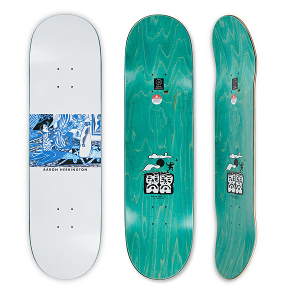 Polar Skate Co Aaron Herrington - Serenade Skateboard Deck - 8.0
