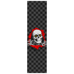 Powell Ripper Charcoal Checker Skateboard Grip Tape