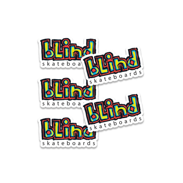 Blind OG Logo Stickers - 5PK