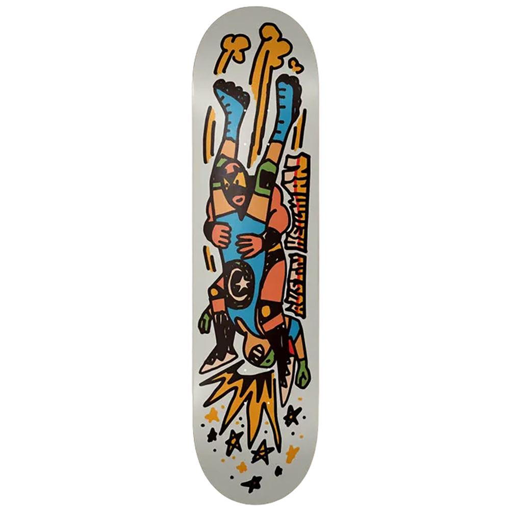 Foundation Austin Heilman "Wrestlers" Skateboard Deck - 8.25"
