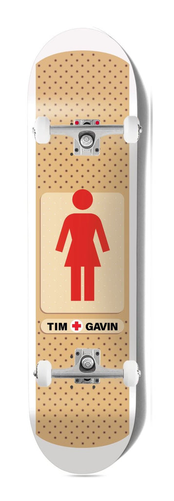Girl Bandaid Tim Gavin Re-issue Twin x Venom Custom Complete Skateboard - 8.5"