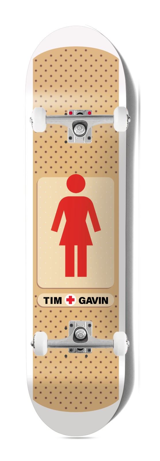 Girl Bandaid Tim Gavin Re-issue Twin x Venom Custom Complete Skateboard - 8.5