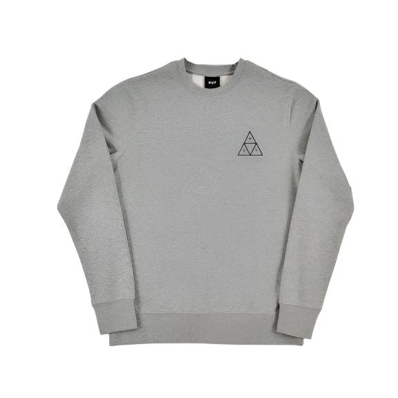 HUF Essentials Tt Crew (Grey Heather) - S