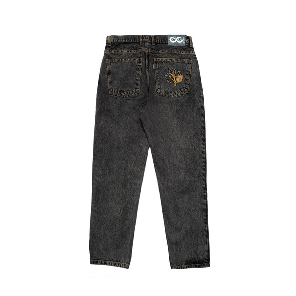 Magenta OG Denim 2 Tone Distressed Black Denim - Skatewarehouse.co.uk