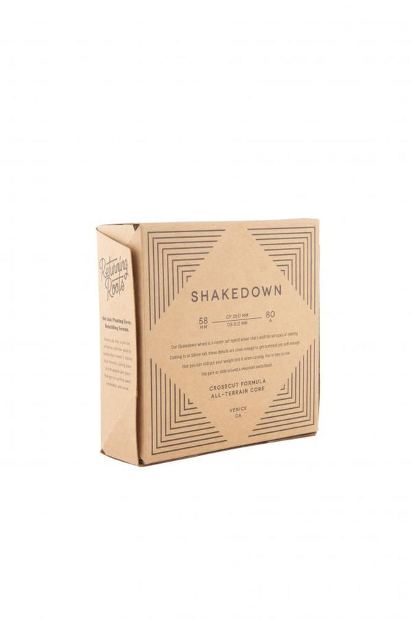 Arbor Shakedown Skateboard Wheels Shakedown 80a - Ghost White - Skatewarehouse.co.uk