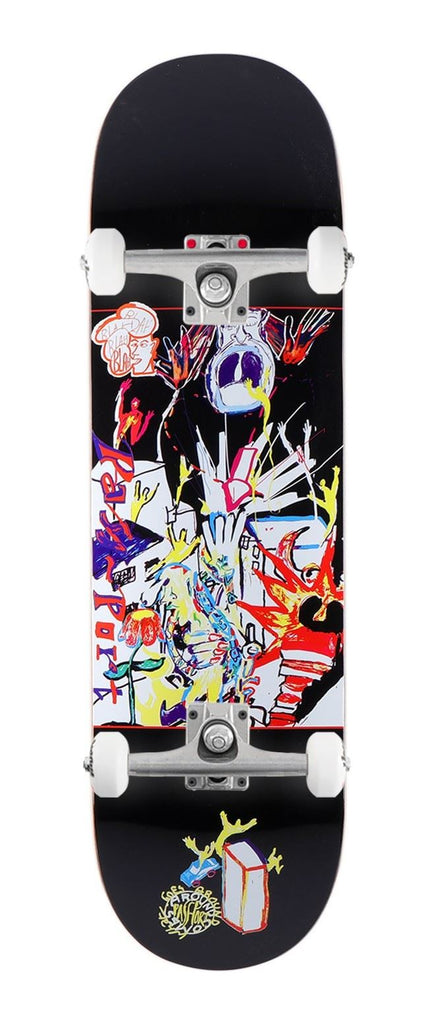 Pass~Port Heaven & Hell Series - Goes Around x Venom Custom Complete Skateboard - 8.25"