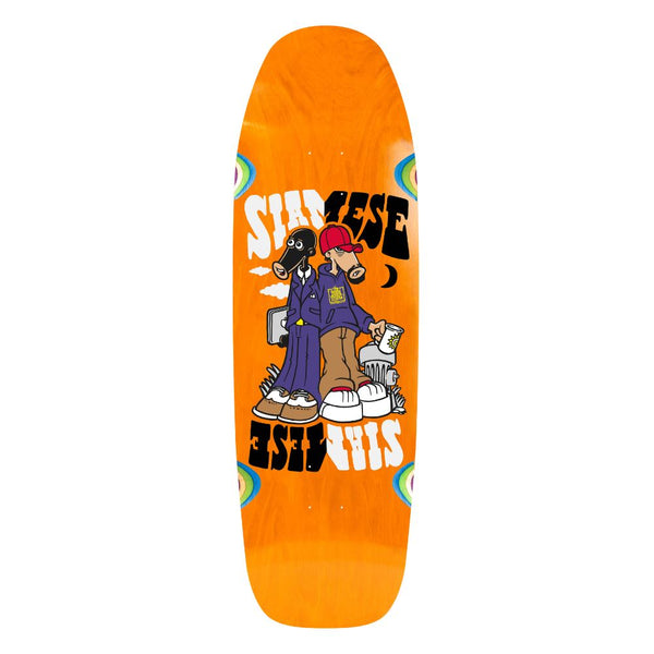 Heritage New Deal New Siamese Multi Skateboard Deck - 9.62