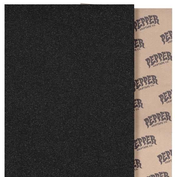 Pepper Midnight Black Skateboard Grip Tape