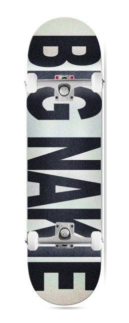 There Chandler Big Nakie (White) x Venom Custom Complete Skateboard - 8.5"