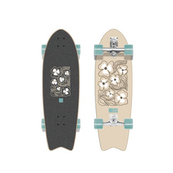 Long Island Somo 33"x10"x19.5" Long Island Complete Surfskate Cruiser - 33.0"