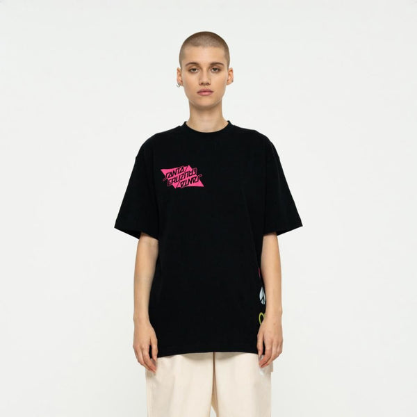 Santa Cruz T-Shirt SC All in T-shirt - Black - Skatewarehouse.co.uk