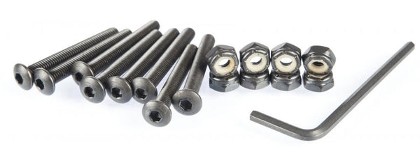 D Street Bolts Allen 1 3/8'' Domehead Skateboard Bolts - Skatewarehouse.co.uk