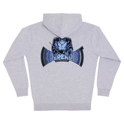 Independent Zip Hood Manufactured Span - Grey Heather - Skatewarehouse.co.uk