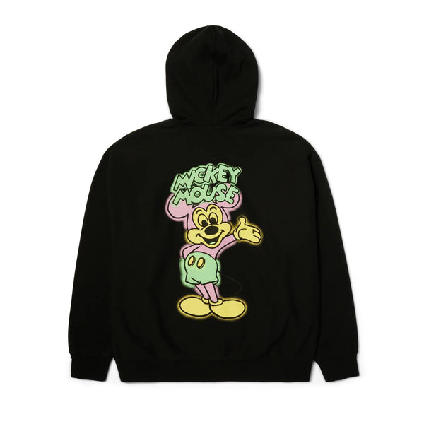 Mickey Spray FZ Hoodie (Black)