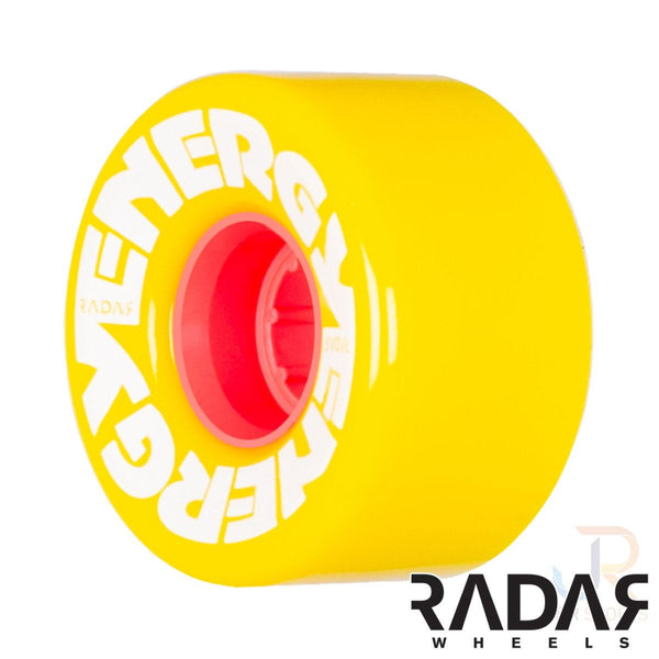 Radar (4) - Energy 57 - Yellow - / 78a Skateboard Wheels - 57mm