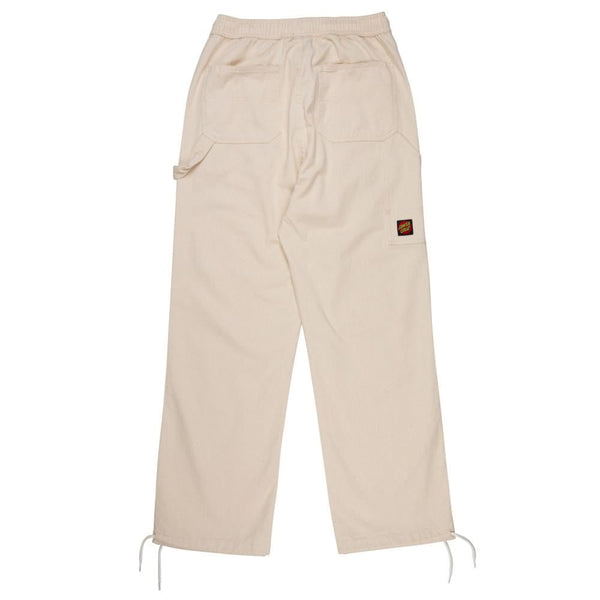Santa Cruz Womens Pant Coombe Summer Pant - Parchment - Skatewarehouse.co.uk