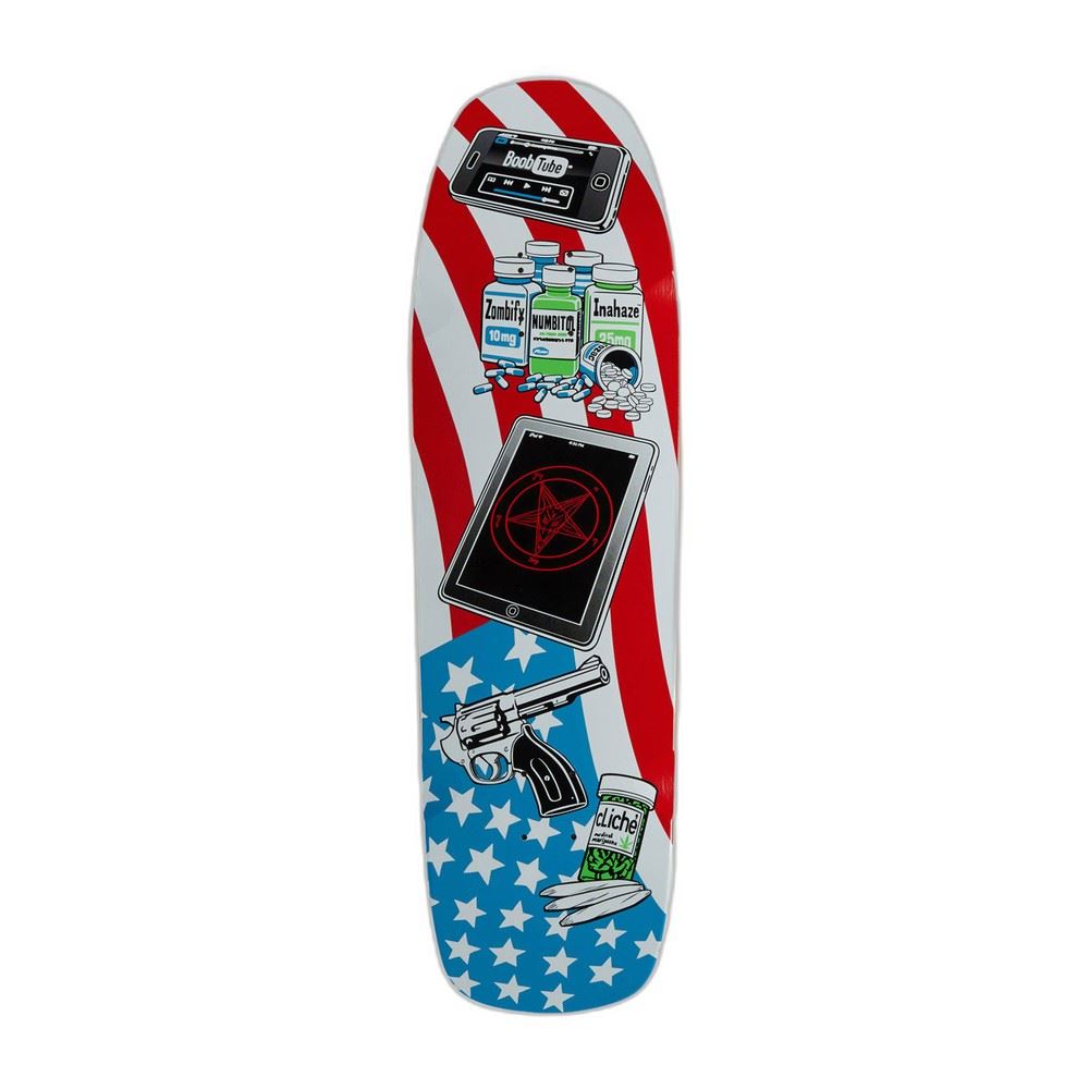 Heritage Cliché American Dream Multi Skateboard Deck - 9.0"