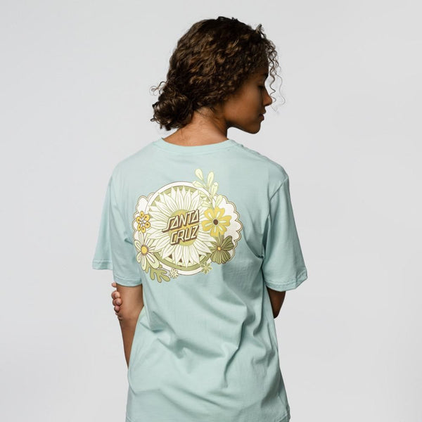 Santa Cruz Womens T-Shirt Funky Bundle - Fresh Mint - Skatewarehouse.co.uk