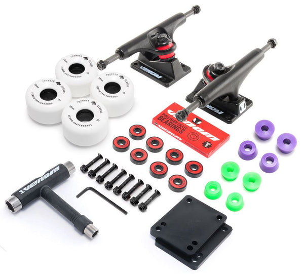 Venom Skateboards Cruiser Complete Undercarriage Kit Core 5.25