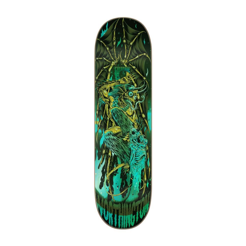 Creature VX Worthington Skullburn VX Skateboard Deck - 8.6" - Skatewarehouse.co.uk