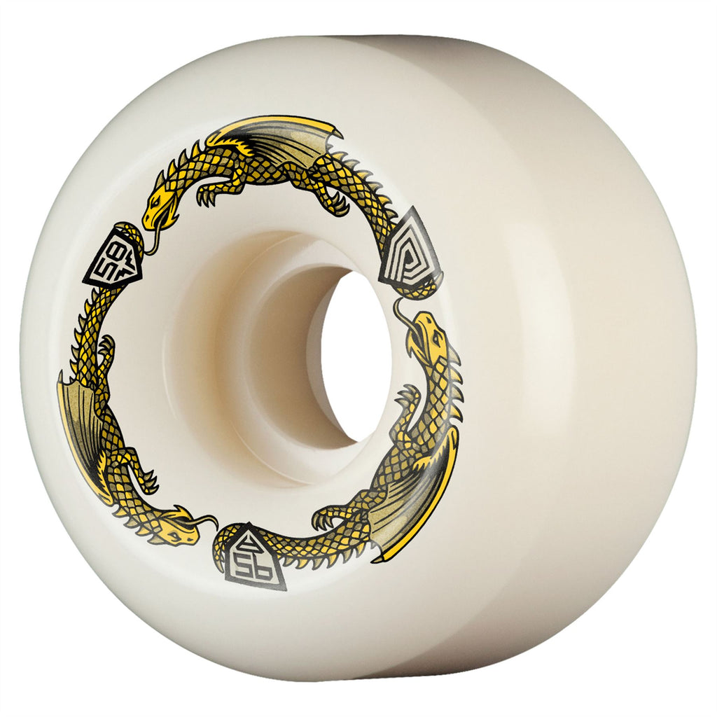 Powell-Peralta™ Dragon Formula • x • 95A • RB2 • Off White / Yellow - Skatewarehouse.co.uk