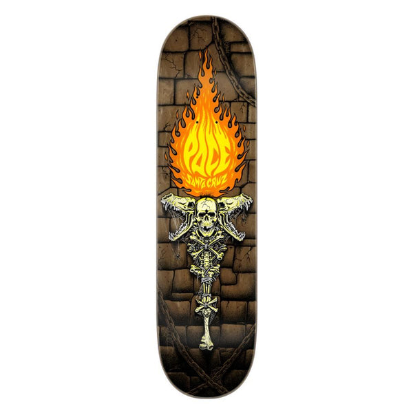 Santa Cruz Pace Torch Pro Skateboard Deck - 8.25