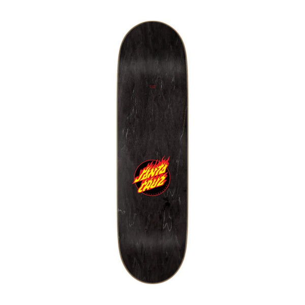 Santa Cruz Team Flame Dot Stripes ATV Skateboard Deck - 8.6