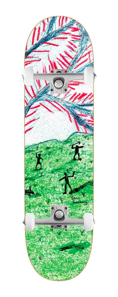 Polar Skate Co Shin Sanbongi - Hunters x Venom Custom Complete Skateboard - 8.25"
