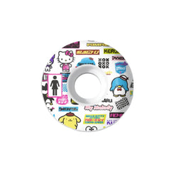 Girl Sanrio Tokyo Speed Staple Skateboard Wheels - White