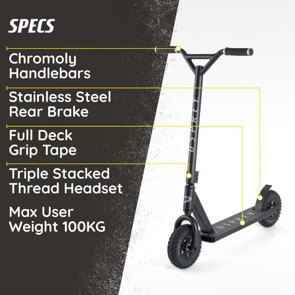 Osprey Dirt Scooter - Black