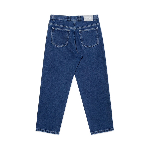 Polar Skate Co 93 Pants (Dark Blue w / White Stitching)