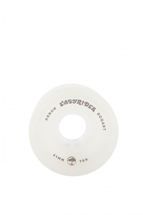 Arbor Easyrider Skateboard Wheels Bogart 78a - Ghost White - Skatewarehouse.co.uk