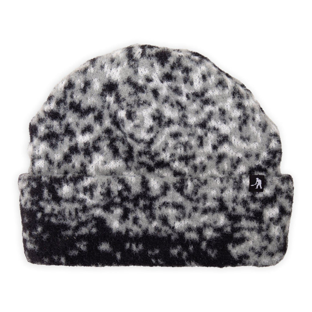 Cave~in Mohair Beanie (Black/Grey) - O/S