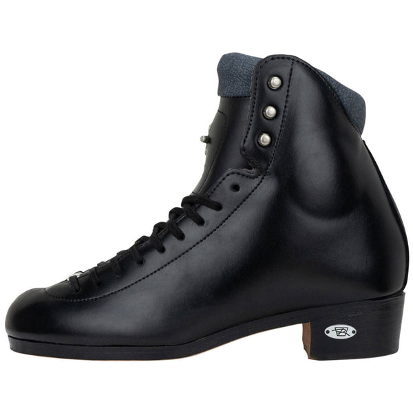 Riedell 910 FLAIR Skate Boots - Black - Narrow Width Quad Parts