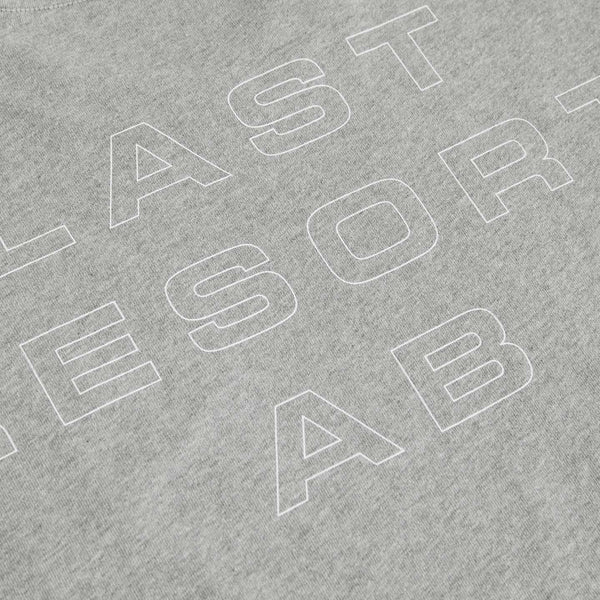 Last Resort AB Eurostyle SS Tee (Grey Melange / White)