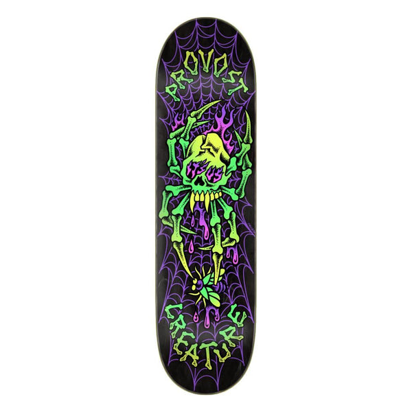Creature Pro Provost Skull Spider Skateboard Deck - 8.47
