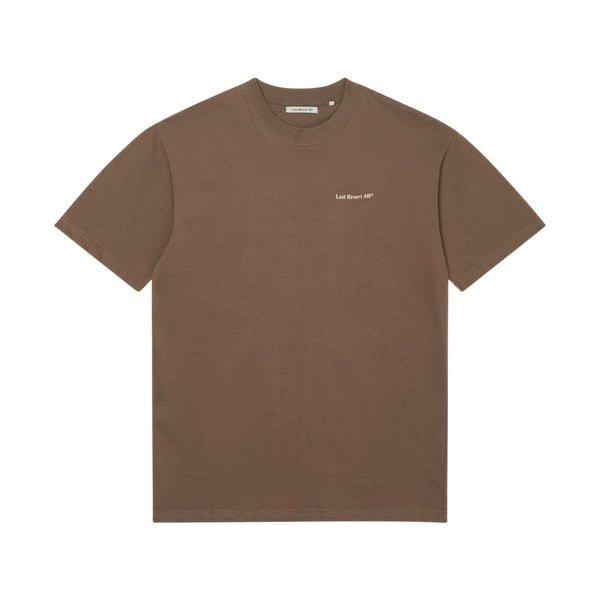 Last Resort AB Atlas Mono SS Tee (Washed Brown / Beige) - M