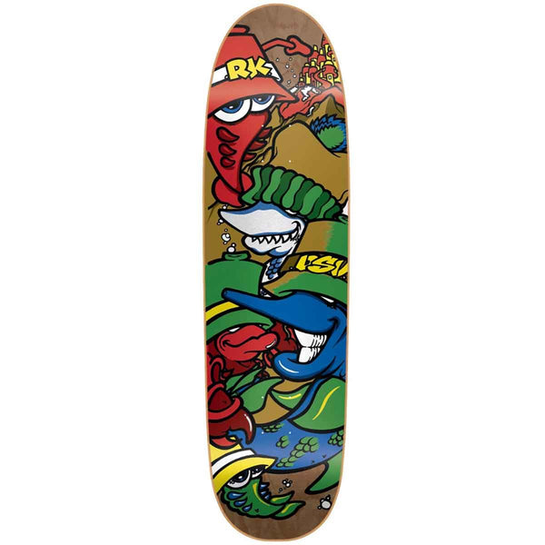 New Deal Knigge DSV SP Brown Skateboard Deck - 8.6